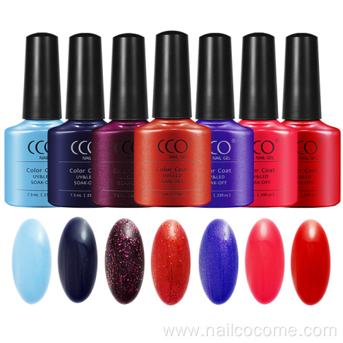 New products 7.3ml 183colors fingernail polish for nail arts